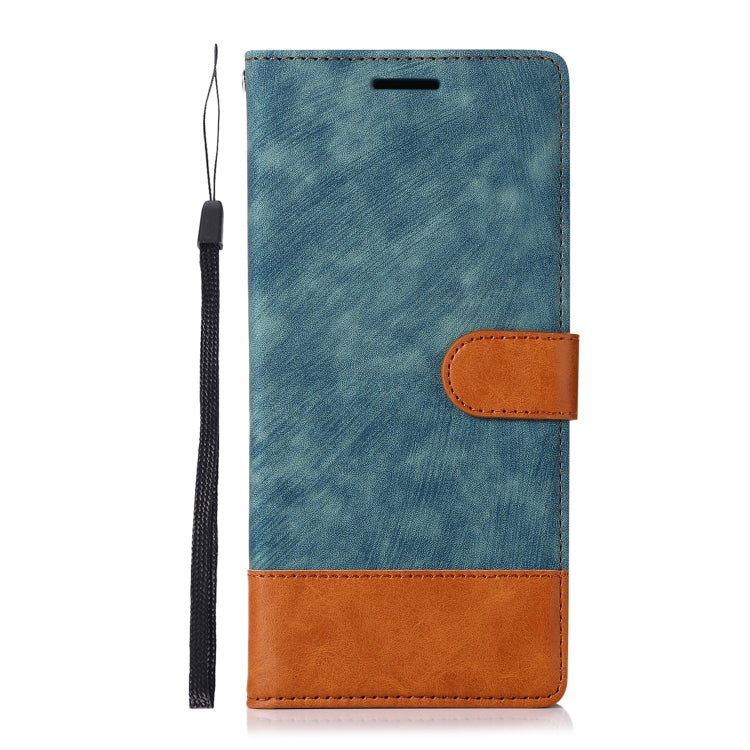 For Samsung Galaxy S21+ 5G Splicing Leather Phone Case