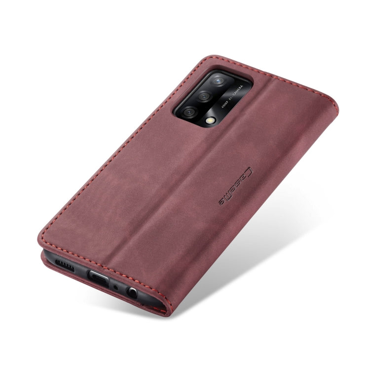 CaseMe 013 Multifunctional Horizontal Flip Leather Phone Case For OPPO F19/F19S/A74 4G/A95 4G/Reno6 Lite 4G Global