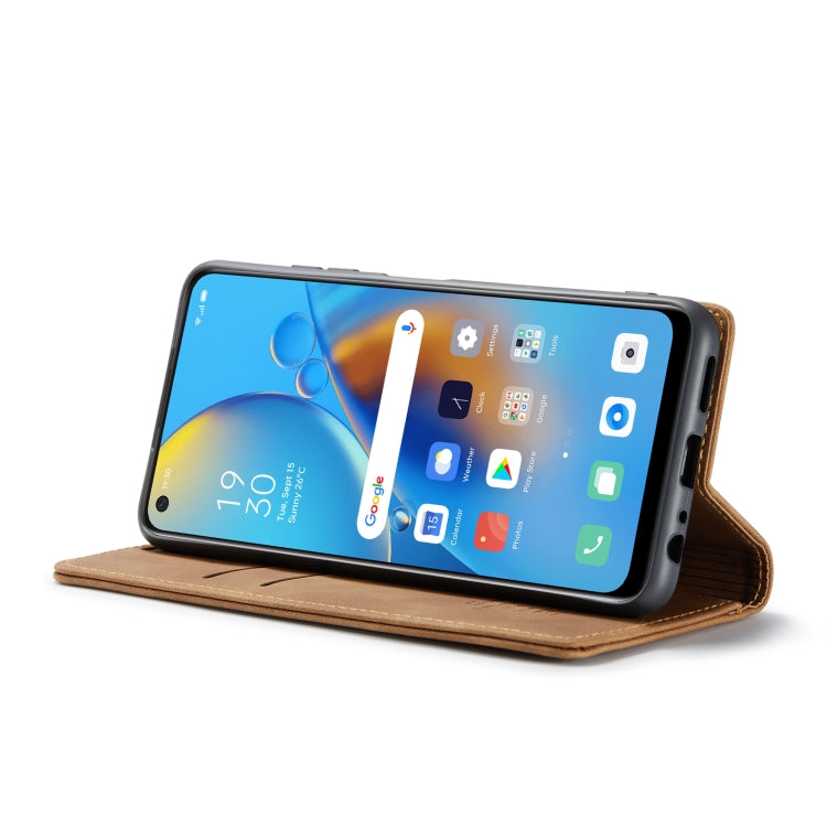 CaseMe 013 Multifunctional Horizontal Flip Leather Phone Case For OPPO F19/F19S/A74 4G/A95 4G/Reno6 Lite 4G Global