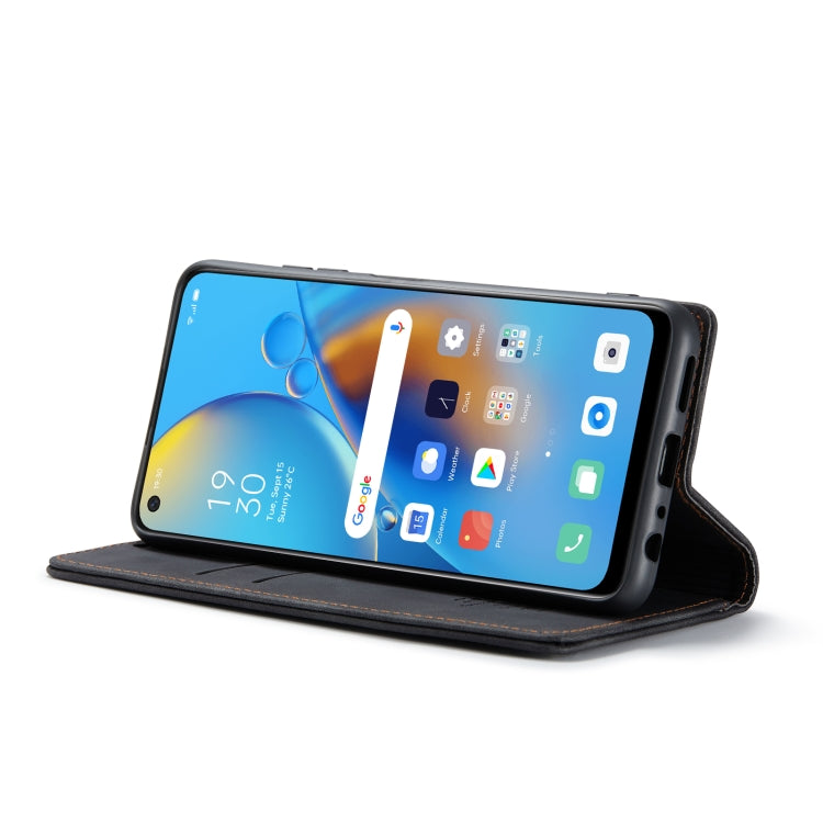 CaseMe 013 Multifunctional Horizontal Flip Leather Phone Case For OPPO F19/F19S/A74 4G/A95 4G/Reno6 Lite 4G Global