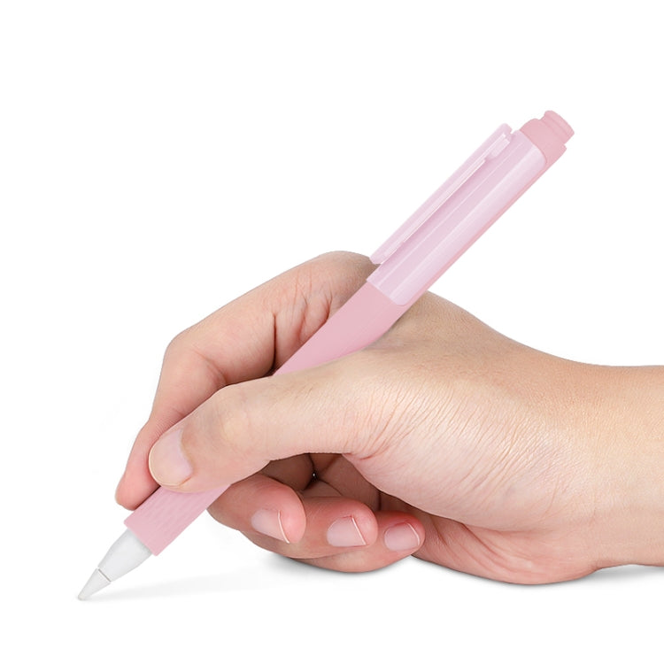 For Apple Pencil 2 Silicone Stylus Case with Two Nib Covers