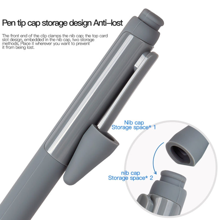 For Apple Pencil 2 Silicone Stylus Case with Two Nib Covers