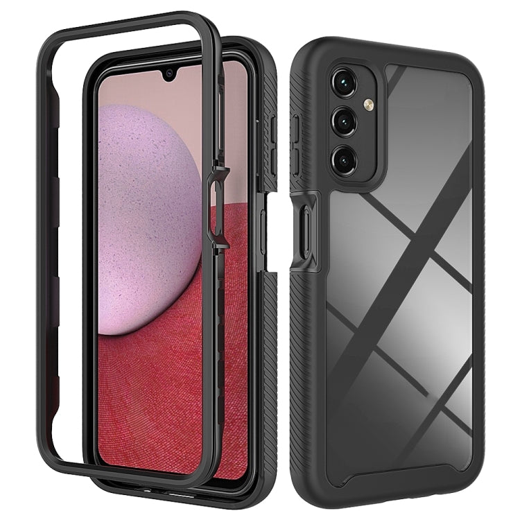 For Samsung Galaxy A14 5G Two-layer Integrated Transparent TPU + PC Protective Phone Case