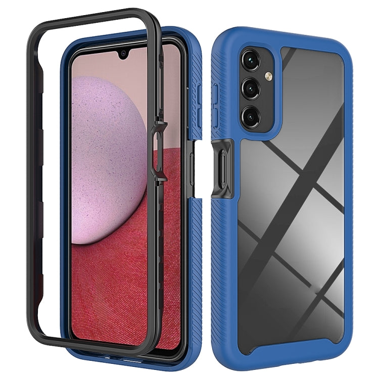 For Samsung Galaxy A14 5G Two-layer Integrated Transparent TPU + PC Protective Phone Case