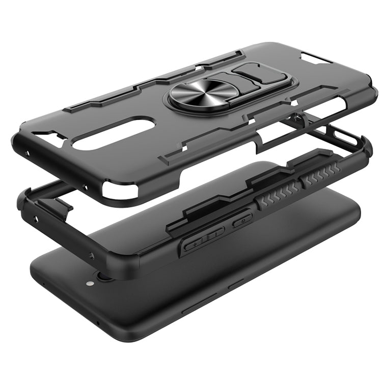 For Xiaomi Redmi 8 Shockproof PC + TPU Protective Case with Beer Opener & Car Holder