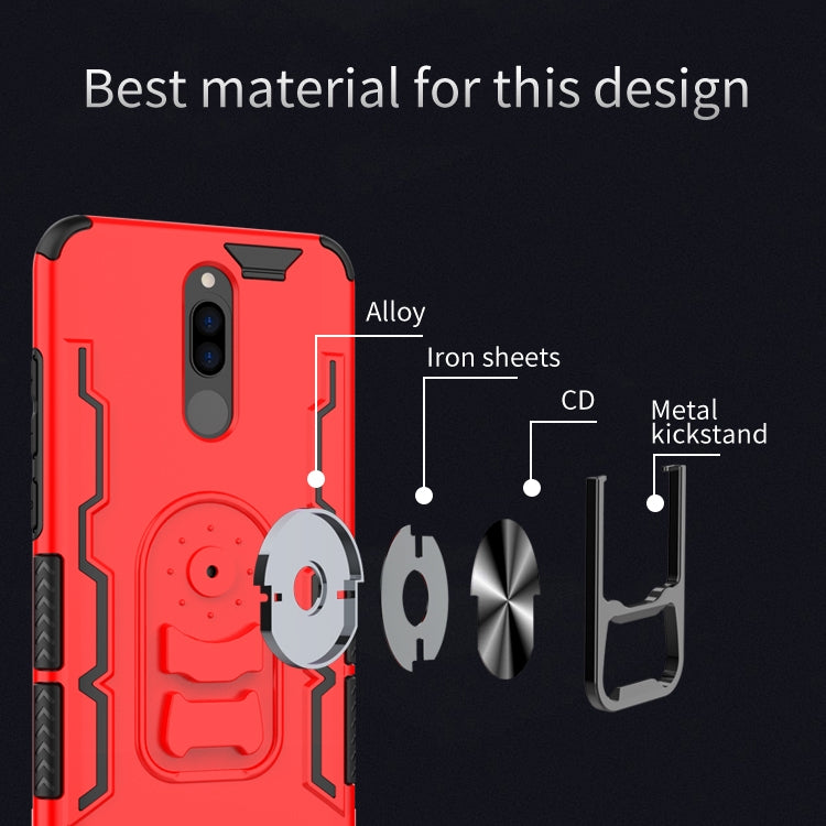 For Xiaomi Redmi 8 Shockproof PC + TPU Protective Case with Beer Opener & Car Holder
