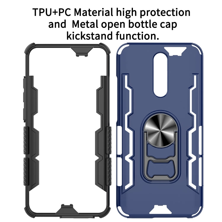 For Xiaomi Redmi 8 Shockproof PC + TPU Protective Case with Beer Opener & Car Holder