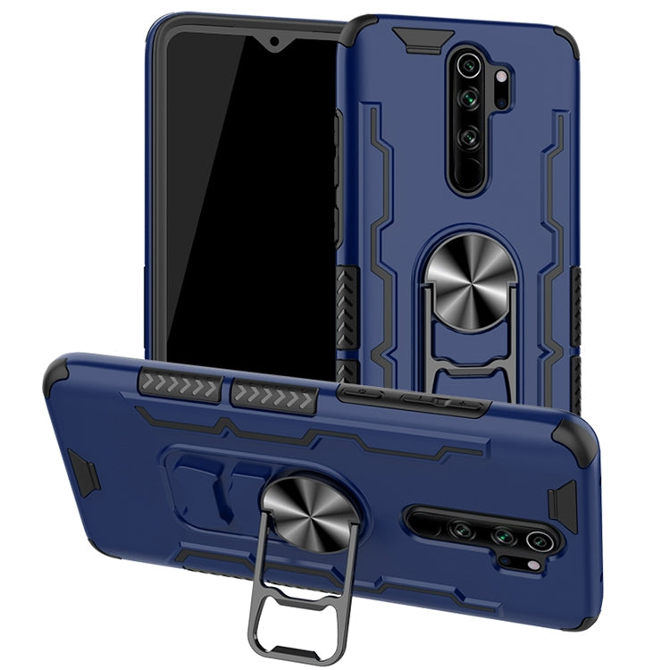 For Xiaomi Redmi Note 8 Pro Shockproof PC + TPU Protective Case with Beer Opener & Car Holder