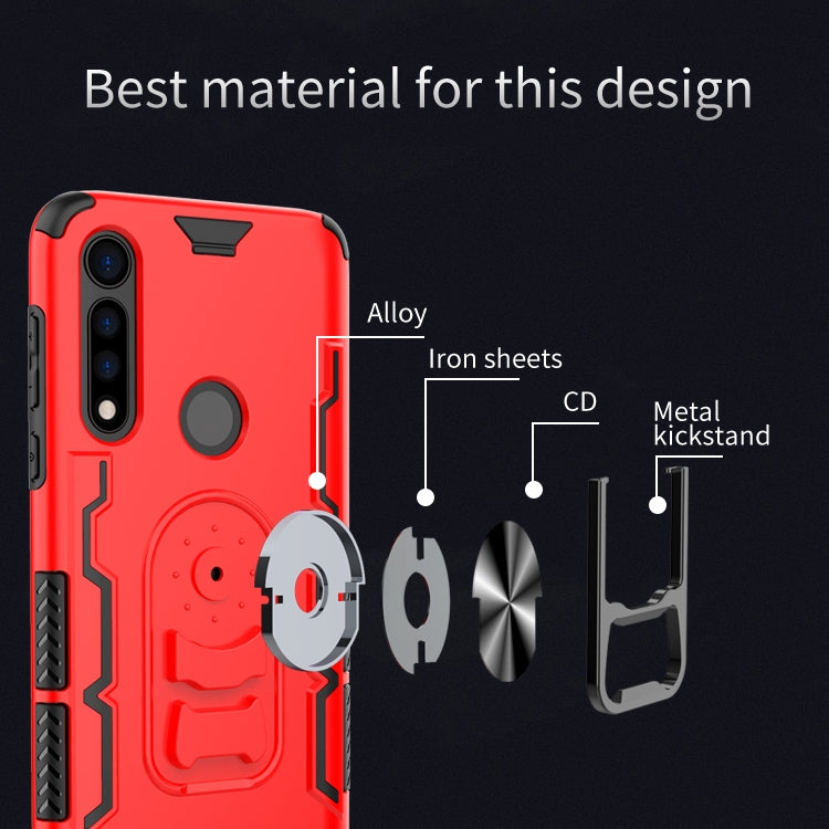 For Motorola Moto G Power Shockproof PC + TPU Protective Case with Beer Opener & Car Holder