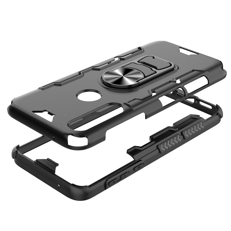 For Motorola Moto G Power Shockproof PC + TPU Protective Case with Beer Opener & Car Holder