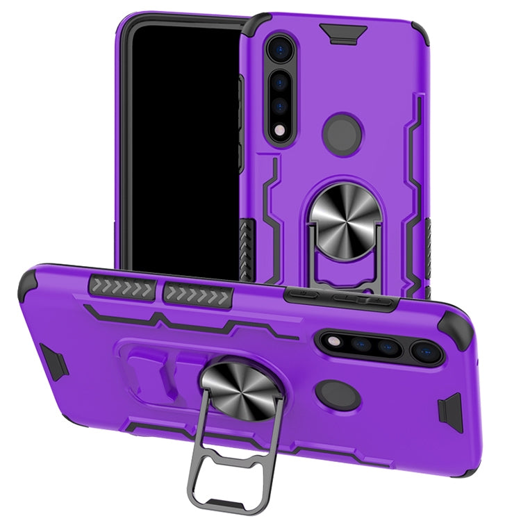 For Motorola Moto G Power Shockproof PC + TPU Protective Case with Beer Opener & Car Holder