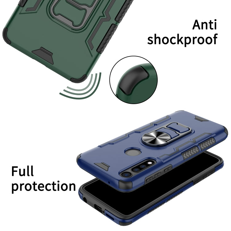 For Motorola Moto G Power Shockproof PC + TPU Protective Case with Beer Opener & Car Holder