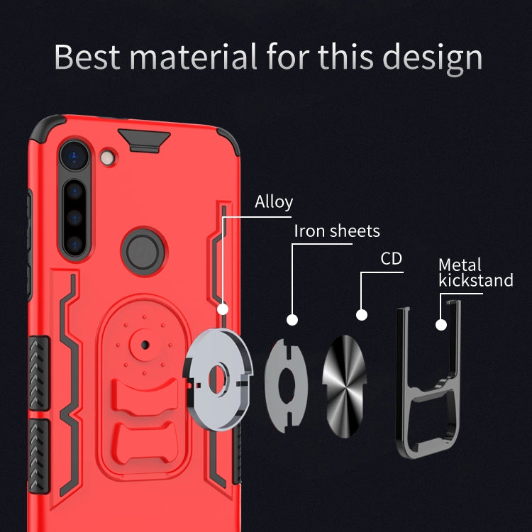 For Motorola Moto G8 Power Shockproof PC + TPU Protective Case with Beer Opener & Car Holder