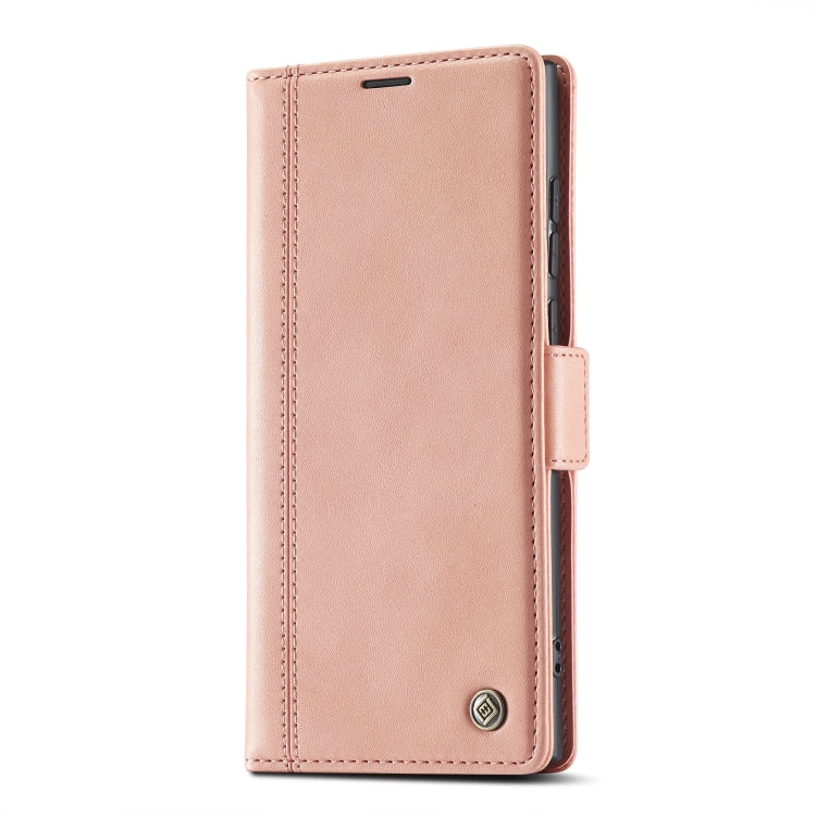 For Samsung Galaxy S23 Ultra 5G LC.IMEEKE PU + TPU Skin-friendly Feeling Leather Phone Case