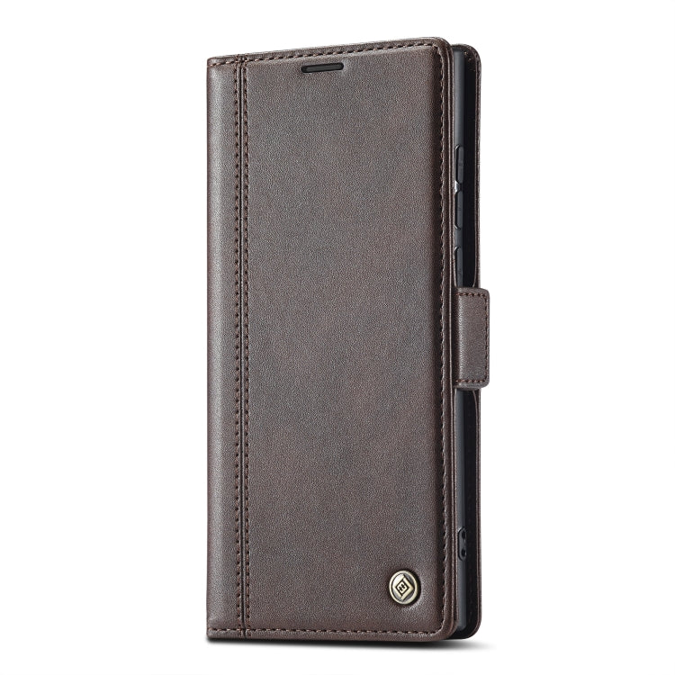 For Samsung Galaxy S23 Ultra 5G LC.IMEEKE PU + TPU Skin-friendly Feeling Leather Phone Case