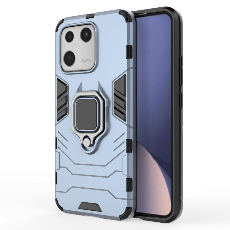 For Xiaomi 13 Shockproof PC + TPU Phone Case with Magnetic Ring Holder