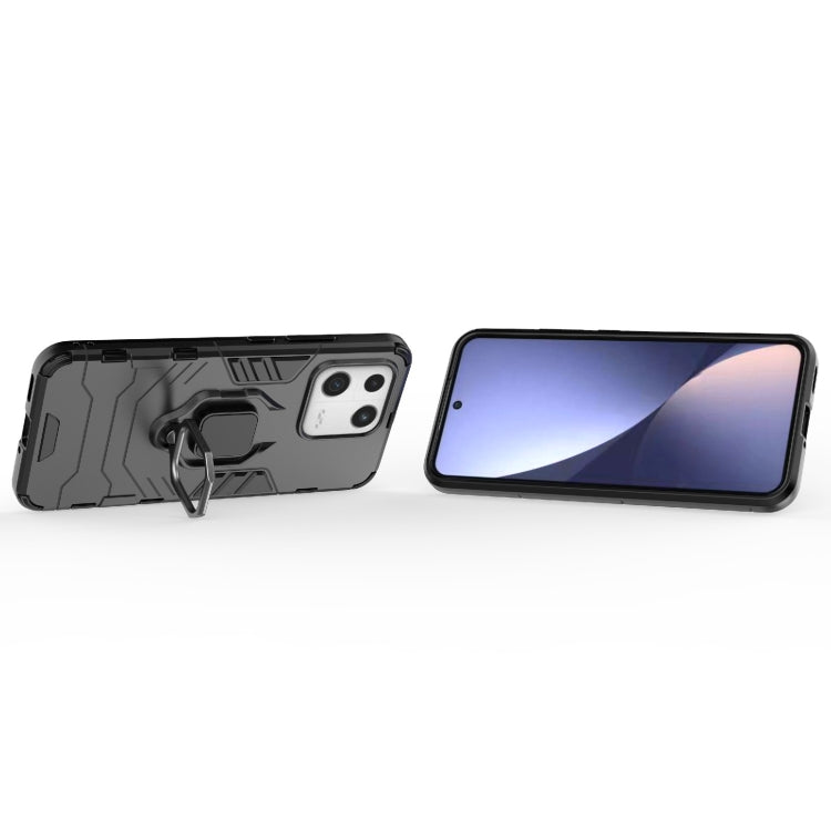 For Xiaomi 13 Shockproof PC + TPU Phone Case with Magnetic Ring Holder