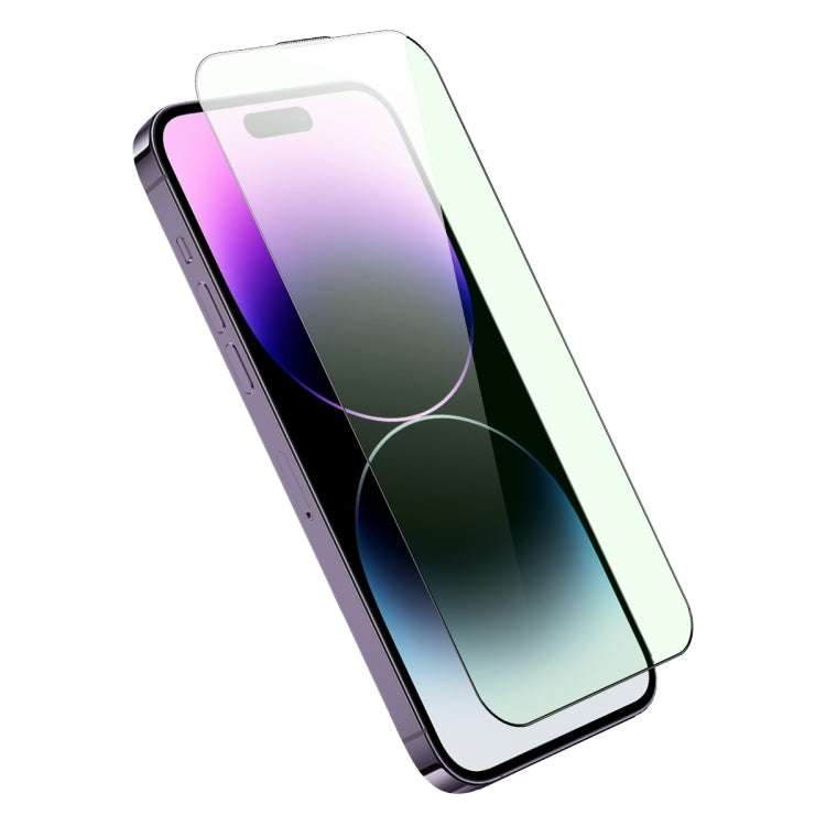 For iPhone 14 Pro Baseus 0.3mm Glare Repelling Full-Coverage Eye-Protection Tempered Film