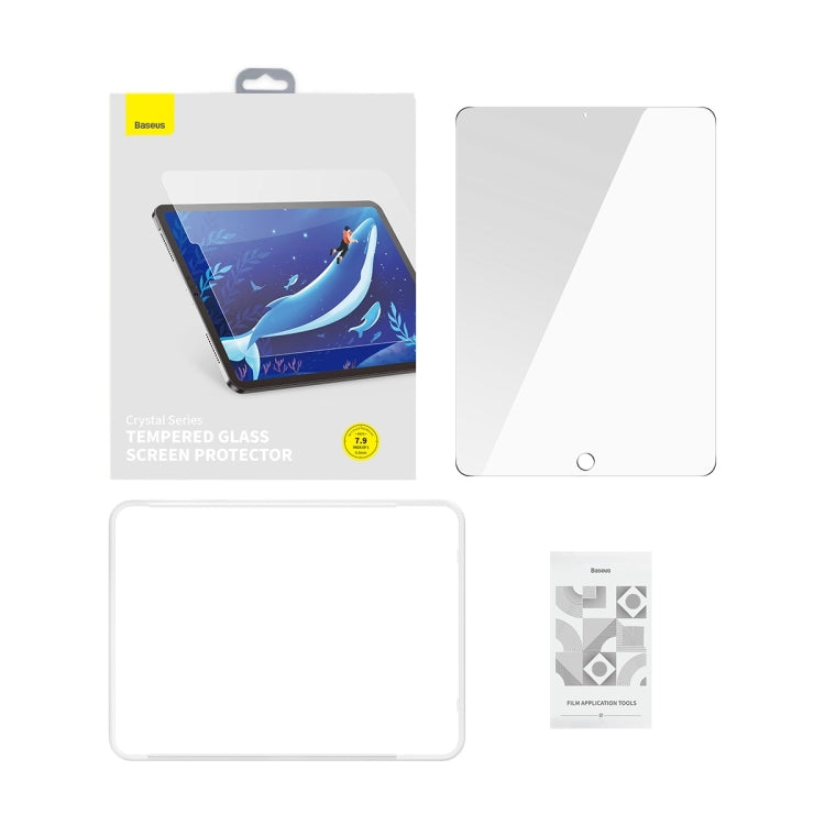 For iPad mini 4/5 Baseus Crystal Series 0.3mm HD Tempered Glass Screen Protector