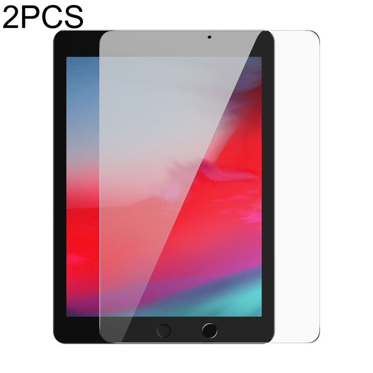 For iPad mini 4/5 2pcs Baseus Crystal Series 0.3mm HD Tempered Glass Screen Protector