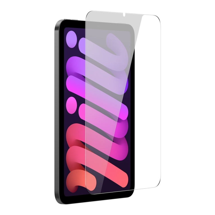 For iPad mini 2021 2pcs Baseus Crystal Series 0.3mm HD Tempered Glass Screen Protector