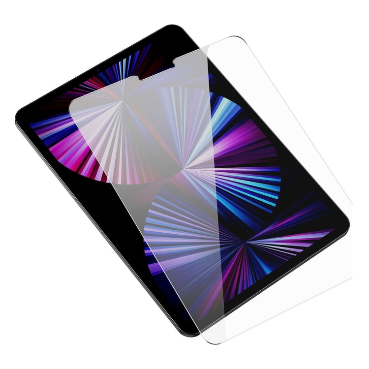 For iPad Pro 12.9 2018/2020/2021 2pcs Baseus Crystal Series 0.3mm HD Tempered Glass Screen Protector