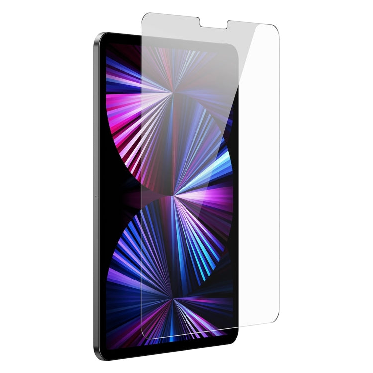 For iPad Pro 12.9 2018/2020/2021 2pcs Baseus Crystal Series 0.3mm HD Tempered Glass Screen Protector