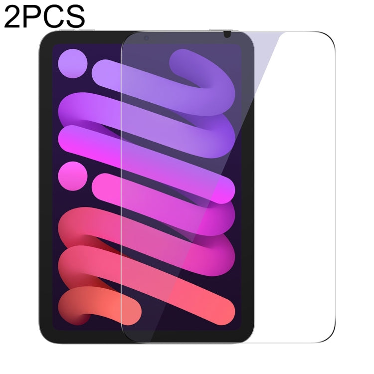 For iPad mini 2021 Baseus 2pcs 0.3mm Crystal Ceramic Anti-Blue Light Tempered Film