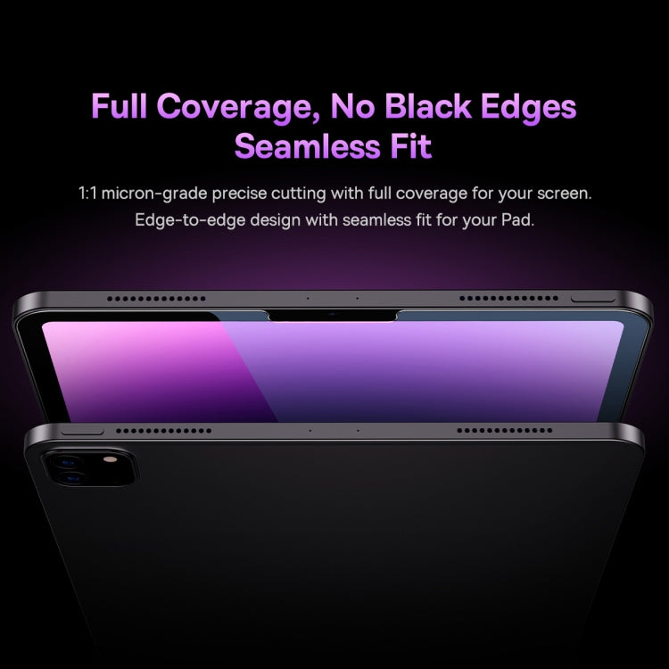 For iPad 9.7 Baseus 2pcs 0.3mm Crystal Ceramic Anti-Blue Light Tempered Film