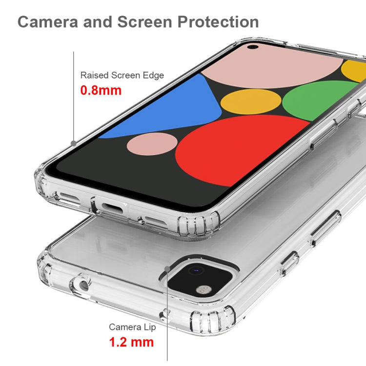 For Google Pixel 4a Scratchproof TPU + Acrylic Protective Case