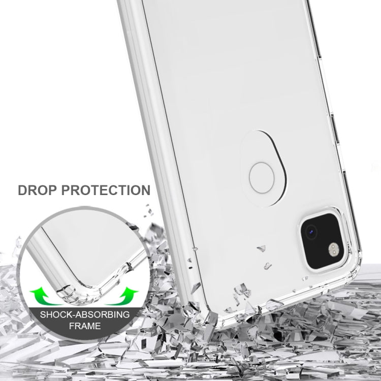 For Google Pixel 4a Scratchproof TPU + Acrylic Protective Case
