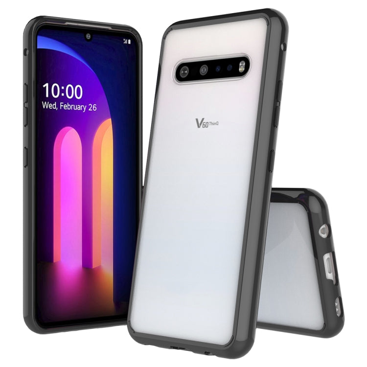 For LG V60 ThinQ Scratchproof TPU + Acrylic Protective Case