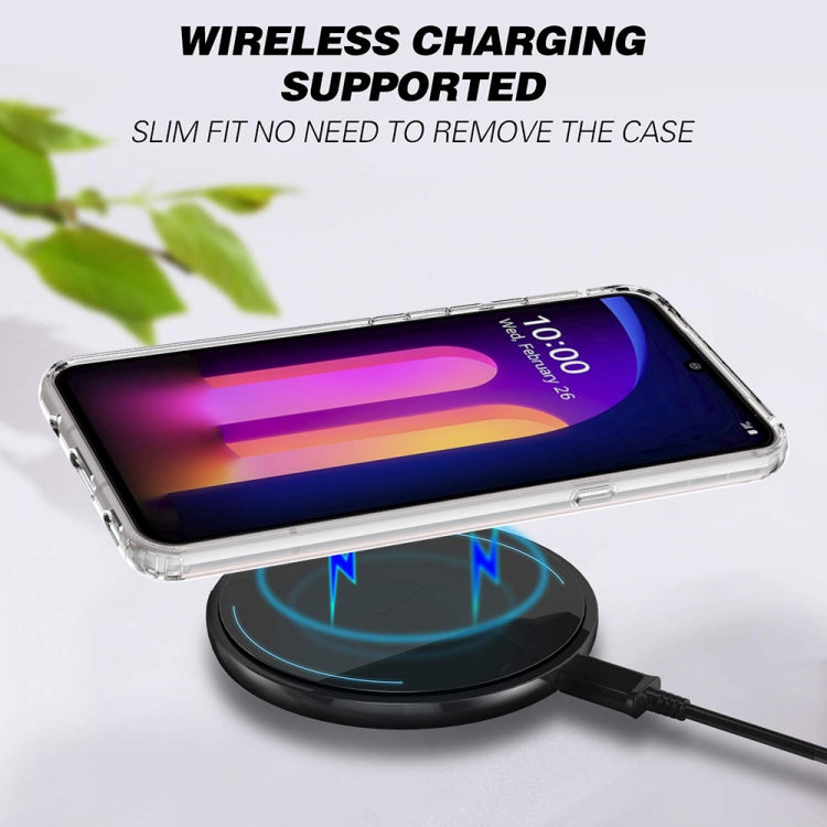 For LG V60 ThinQ Scratchproof TPU + Acrylic Protective Case