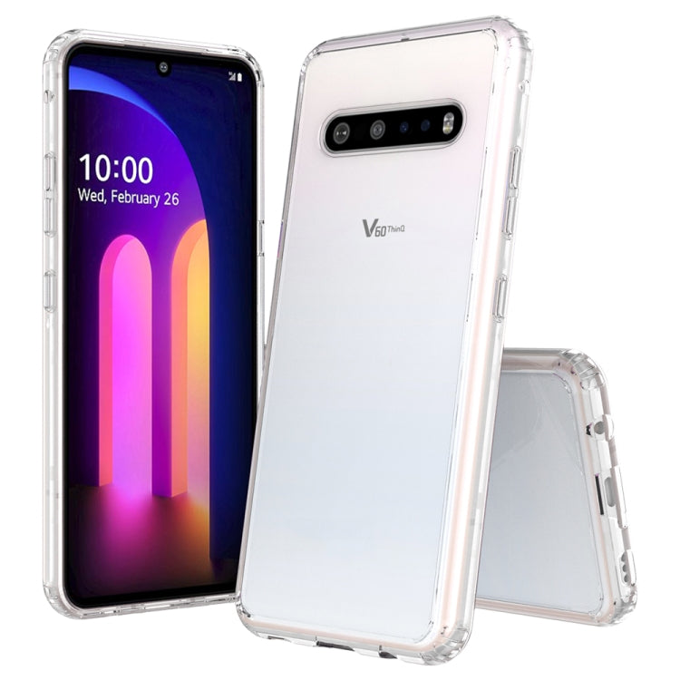 For LG V60 ThinQ Scratchproof TPU + Acrylic Protective Case