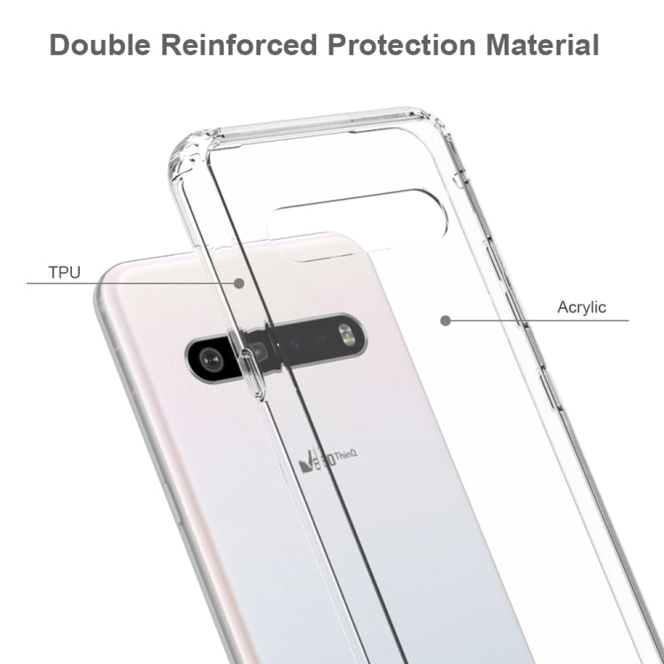 For LG V60 ThinQ Scratchproof TPU + Acrylic Protective Case