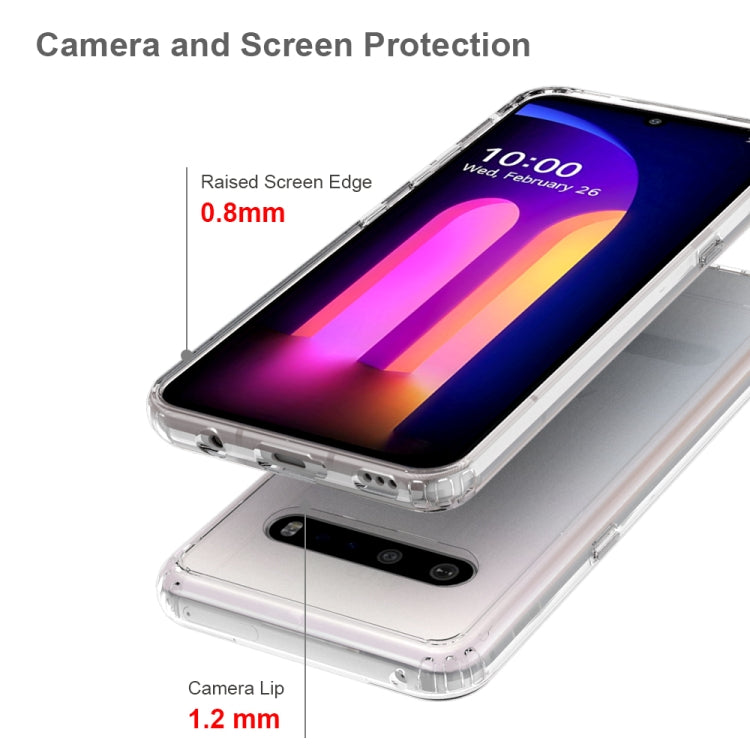 For LG V60 ThinQ Scratchproof TPU + Acrylic Protective Case