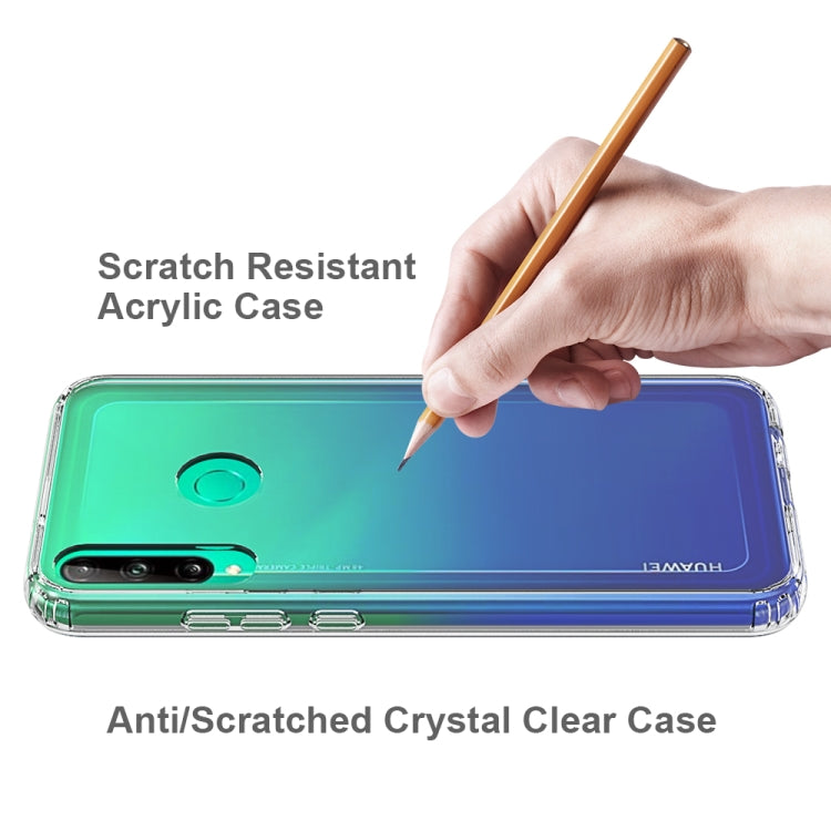 For Huawei P40 Lite E / Y7P Scratchproof TPU + Acrylic Protective Case