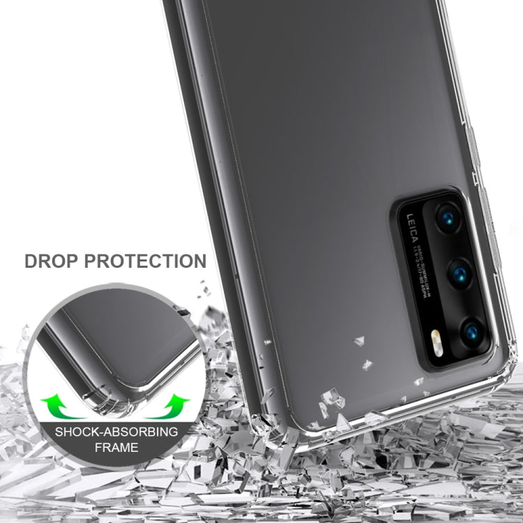 For Huawei P40 Scratchproof TPU + Acrylic Protective Case