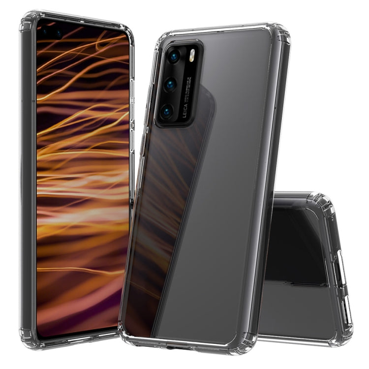 For Huawei P40 Scratchproof TPU + Acrylic Protective Case