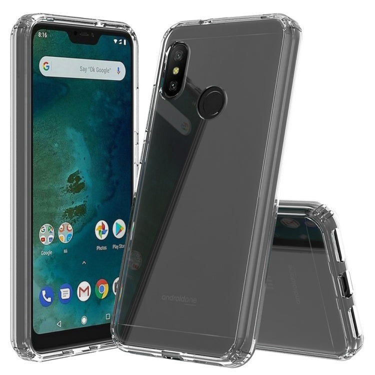 For Xiaomi Mi A2 Lite / Redmi 6 Pro Scratchproof TPU + Acrylic Protective Case