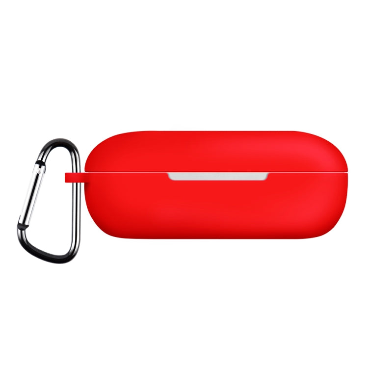 For Huawei FreeBuds SE Pure Color Bluetooth Earphone Silicone Case with Hook