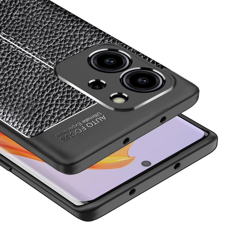 For Honor 80 SE Litchi Texture Shockproof TPU Phone Case