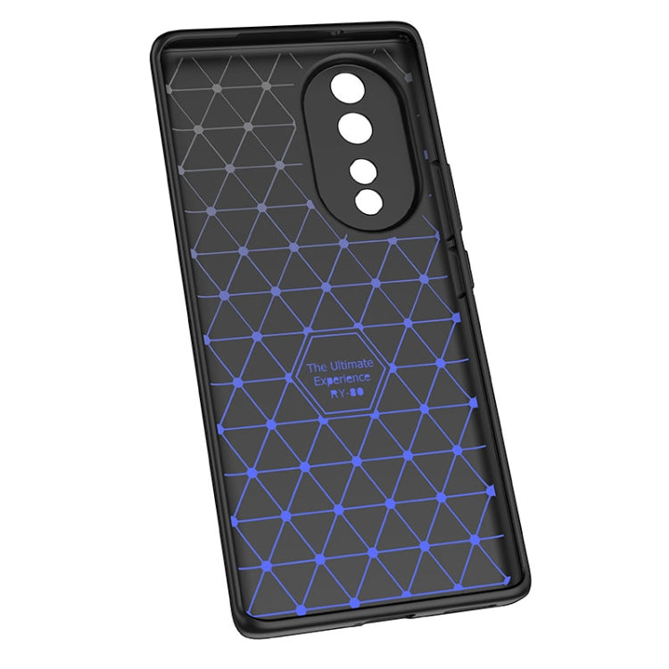 For Honor 80 Litchi Texture Shockproof TPU Phone Case
