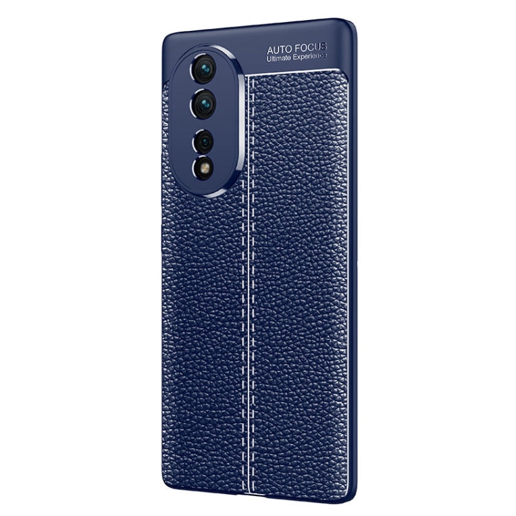 For Honor 80 Litchi Texture Shockproof TPU Phone Case