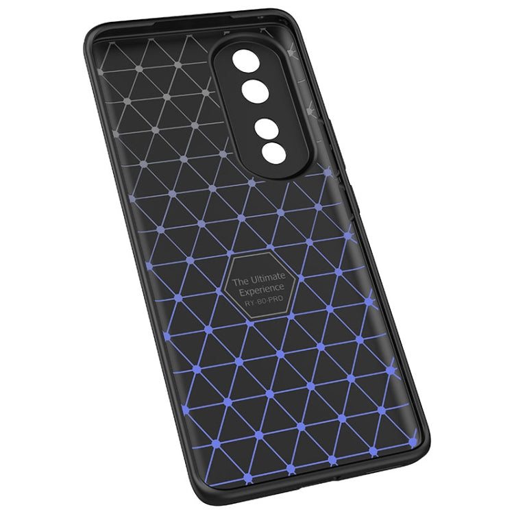 For Honor 80 Pro Litchi Texture Shockproof TPU Phone Case