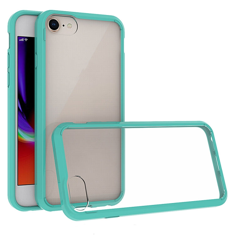 For iPhone SE 2022 / SE 2020 Scratchproof TPU + Acrylic Protective Case