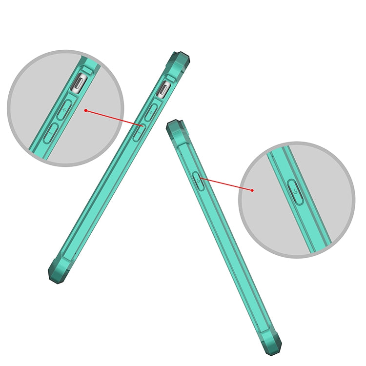 For iPhone SE 2022 / SE 2020 Scratchproof TPU + Acrylic Protective Case