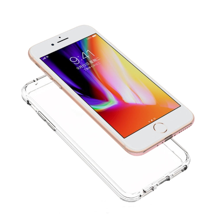 For iPhone SE 2022 / SE 2020 Scratchproof TPU + Acrylic Protective Case