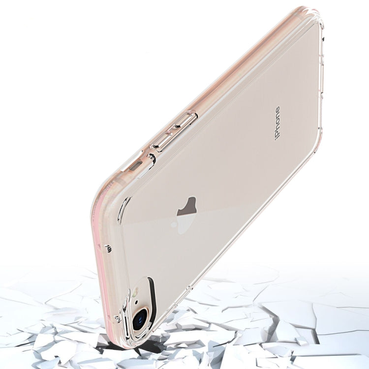 For iPhone SE 2022 / SE 2020 Scratchproof TPU + Acrylic Protective Case