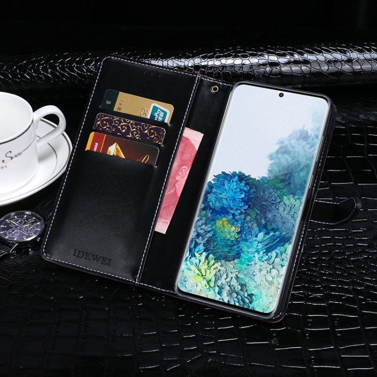 For Galaxy S20 idewei Crocodile Texture Horizontal Flip Leather Case with Holder & Card Slots & Wallet